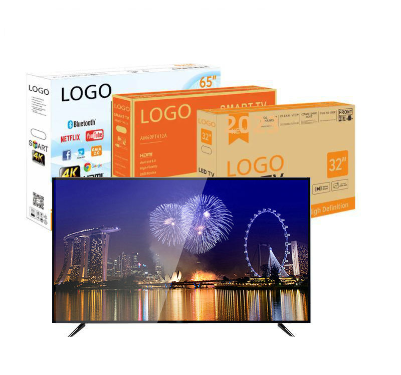 65 75 85 90 100 Inch China Smart Android LCD LED TV 4K UHD Factory Cheap Flat Screen Television HD LCD LED Best Smart TV