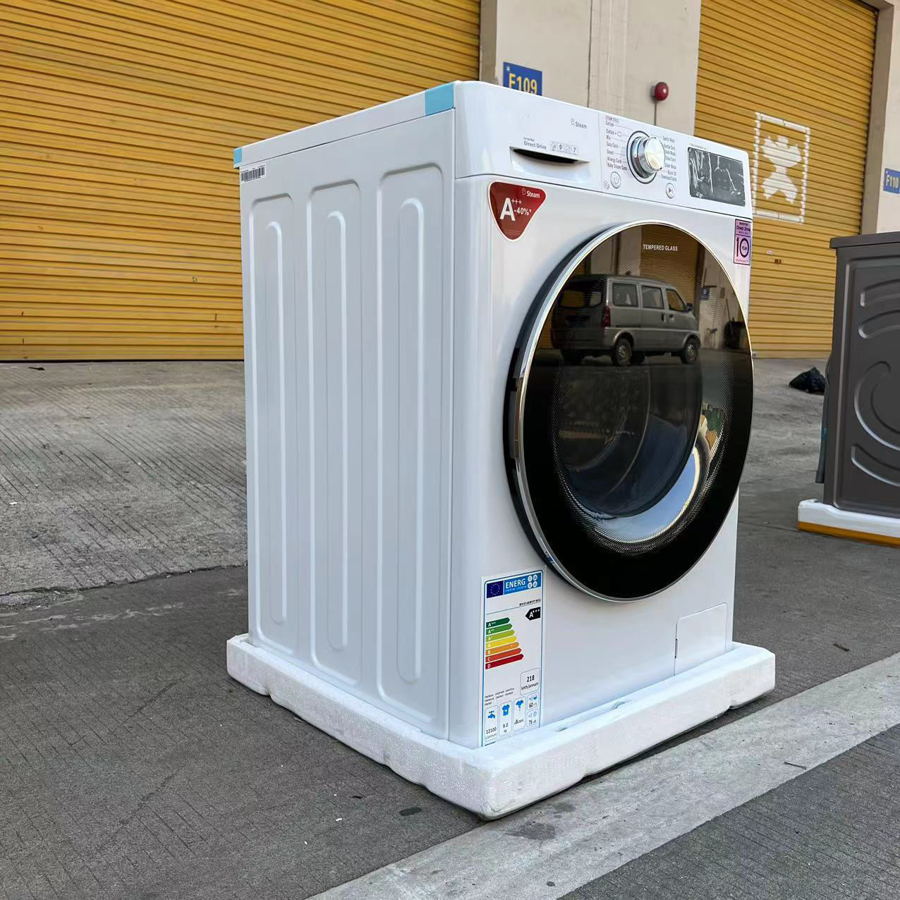 8kg 9kg Washer Wash Machine Portable Automatic Smart Front Loading Washing Machines